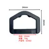 Mochila bolso cincha ajustador D-ring cinco puntas media luna Accesorios para equipaje hebilla de anillo en forma de D hebilla D Plástico