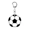 Regalos Creativos Fútbol Acrílico Rugby Voleibol Llavero Transfronterizo Regalo Deportivo Llavero Béisbol Baloncesto