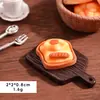 Mini paisaje simulación bolsa de cuerno bolsa de piña muñeca de pan decoración de casa de muñecas casa de juegos de dibujos animados casa de juegos diy accesorios de comida y juego
