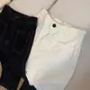 Calça jeans de algodão puro para outono, com múltiplos bolsos, corte slim reto, novo estilo, ideal para baixinhas, casual e adequada para o trabalho, calça longa que valoriza a silhueta