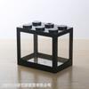 Lámpara LED Creativa de Bloques de Construcción Tanque de Peces Cubo Tailandés Tanque de Peces Mini Lámpara USB Caja de Bolas de Algas Caja de Visualización Ecológica para Mascotas Trepadoras
