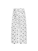 Pantalones de Algodón Gruesos Acolchados con Estampado de Estrellas por Toda la Tela para Mujer, Nuevo Estilo Primavera 2026, Corte Holgado, Pantalones Casuales Rectos Cálidos