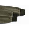 Marca Genérica Marca de Moda Algodón Lavado Empalmado Cuello Alto Chaqueta de Trabajo para Hombre Primavera y Otoño Chaqueta Holgada Wt95311