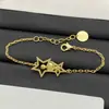 Pulsera Dior de Cinco Puntas con Perlas para Mujer Otoño 2025, Pulsera Cd de Moda de Lujo de Alta Gama al por Mayor