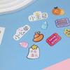 Xiao Gongju Xiao Wangji acrílico tarjeta de personaje inglés caricatura funda para teléfono material DIY hecho a mano parche accesorios para el cabello