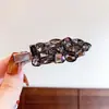 Pinzas para el cabello estilo coreano, pinzas para flequillo de diamantes completos de alta resistencia, que no marcan, ultrabrillantes, pinzas exquisitas, accesorios para el cabello versátiles, pinzas para el cabello de fábrica