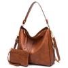 Bolso Shiling nuevo bolso de mujer de moda europea y americana bolso de mano portátil de PU para mujer bolso de hombro colgante bolso casual al por mayor