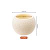 Atacado do Fabricante Vasos de Flores de Plástico Vasos de Flores Textura de Lua Pedra Vulcânica Vasos para Plantas Suculentas de Simulação para Desktop da Sala de Estar Vasos de Plantas Verdes