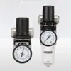 Procesador de Fuente de Aire Neumático Tipo SMC AR3000-03 Válvula Reguladora de Presión, Eliminación de Aceite, Filtración, Válvula Reductora de Presión, Separador de Aceite y Agua