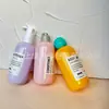 250ml Qi Naranja Evitar Luz Nuevo Botellado Tónico Limpiador Facial Emulsión Cuidado de la Piel Botella de Repuesto Viaje Hotel