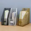 Portadocumentos metálico, organizador de escritorio, estante de almacenamiento, carpeta, caja de almacenamiento de archivos, soporte para libros, revistero, oficina