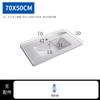 Lavatório Taichung Lavatório único de bancada integrado com gabinete de cerâmica para piscina Lavatório semi-embutido para uso doméstico Lavatório Lavatório