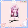 Pinzas para el pelo 3D de las chicas de Ive, An Yu-Jin y Kim Ga-Yeong, Pinzas para el pelo de Primavera, Soporte para Conciertos, Estilo Igual a TikTok, Merchandising