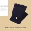 Luvas de Pelúcia com Cobertura Flip de Meio Dedo para Inverno, Quentes, Espessas, com Tampa para Dedos, Estampadas, Imitação de Visom, Casuais, Versáteis, para Estudantes, Escrita