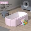 Bañera para Bebé Modelo Nuevo Transfronteriza, Piscina para Bebé sin Inflar, Bañera Plegable Integrada, Se Puede Acostar o Sentar, Tina de Baño para el Hogar