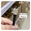 Pelo de Zorro Ártico Sándalo Verde Brocha de Maquillaje Color Corazón Melocotón Medio Difuminador Súper Suave Pincel para Sombras de Ojos Pelo Animal Especial de Cangzhou