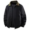 Talla Europea 2025 Primavera y Otoño Nueva Ropa de Trabajo Chaqueta Holgada Chaqueta para Hombres y Mujeres Mismo Estilo Chaqueta con Solapa Ropa Exterior Holgada Americana