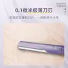 Cuchillo de recortar cejas de doble filo artefacto para afeitar cejas tipo seguridad salón de belleza antiarañazos especial para hombre y mujer principiante novato