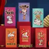Sobres Rojos Año del Caballo 2026, Papel Rígido Creativo, Prosperidad y Navegación Fluida, Festival de Primavera, Año Nuevo, Sobres de Dinero de la Suerte