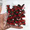 Decoração transfronteiriça estampa canelada laço de Natal faça você mesmo acessórios para presilha de cabelo infantil acessórios para cabelo de pet em estoque