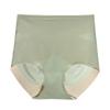 Ropa Interior de Cintura Alta para Mujer Seda de Hielo Levanta Vientre Cadera Transpirable Entrepierna de Algodón Puro Antibacteriana Sin Marcas Verano Delgada Tallas Extra Calzones