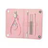 Set de Tijeras para Piel Muerta, Herramientas Profesionales para Manicura, Set de Empujador y Lima de Acero, Pinzas Especiales para el Cuidado de las Uñas, Cortauñas para Uso en Casa
