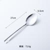 Espátula de acero inoxidable mango de goma suave utensilios de cocina juego de 8 piezas cuchara para cocinar cuchara para olla caliente colador y otros utensilios de cocina de cocina