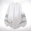 Sudadera de Otoño e Invierno para Hombre Holgada Gruesa Pulóver Cuello Redondo Camisa Base Camiseta de Manga Larga Talla Grande Moderna Versátil Ropa Exterior