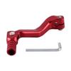 Huayang Bosol Guizun Máquina de Pizarra Cb250 Motocicleta Todoterreno Modificada Palanca de Cambios de Aleación de Aluminio Rojo