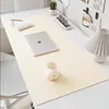 Alfombrilla de Ratón de Cuero Tamaño Grande para Portátil Teclado de Computadora Pad de Escritorio Oficina Escritorio Pad Estudiante Escritura Impermeable Antideslizante
