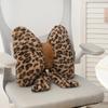 Almohada de Lluvia Azul con Acabado de Lujo, Cojín Transfronterizo con Estampado de Leopardo, Almohada de Felpa para Sofá, Cabecero de Cama, Cojín Decorativo Estilo Ins para Mirador