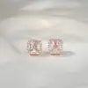 Pendientes Distintivos Coreanos Dongdaemun de Aguja de Plata S925 para Mujer Diseño de Nicho Pendientes de Azúcar Geométricos Pendientes de Estilo Commuter