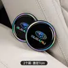 Adecuado para Subaru Forester Xv Outback Impreza Legacy Cros Interior del Coche Posavasos de Silicona Colorido