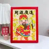 Pintura Diamante Ano Novo Cobra Dourada Novo Estilo com Moldura diy Brinquedos Educativos Infantis Série Deus da Riqueza Mesa de Quarto Atacado