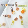 Juguete de Comida Pan Colgante Pequeño Mochila Escolar Colgante al por Mayor Regalo de Graduación Llavero Regalo Llavero Corazón