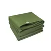 Fabricante de Lona de Silicona Verde Resistente al Desgaste Toldo Protector Solar Lona Impermeable a la Lluvia Lona Impermeable de Silicona Retardante de Llama