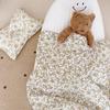 Manta de gasa de cuatro capas de algodón para bebé, toalla de baño, manta para siesta, estilo blogger de clase A, para niños y bebés
