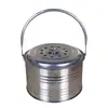 Brasero de Carbón Nuevo Engrosado Hoguera Portátil Pequeño Recipiente de Carbón Recipiente para Barbacoa Estufa de Calefacción Hogar Exterior