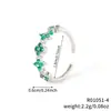 Anel Aberto Minimalista de Luxo High-End Ins Gota Cruzada Anel Folha Francesa Doce Cool para Mulheres