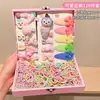 Set de Regalo Caja de Accesorios para el Cabello Infantil Regalo de Cumpleaños para Niña Caja de Joyería Pinzas para el Cabello de Niña Kuromi Accesorios para el Cabello Pinza para el Cabello Femenina