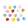 Accesorios de 14 mm de Colores en Forma de Campanilla Pequeña Piezas para Joyería DIY Llavero Campana para Mascotas Adorno Navideño