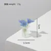 Zibo Vidrio Hecho a Mano Flor Pequeña Simulación Arreglo Floral Vidrio Flor Eterna Regalo Fresco Decoración de Escritorio Adornos