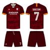 Conjunto de Uniforme de Fútbol por Sublimación Personalizado Nuevo de Secado Rápido Transpirable Camiseta de Fútbol Verano Deportes al Aire Libre Hombres Manga Corta