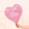 Globo de Aluminio de 18 Pulgadas con Forma de Corazón de Amor Feliz Cumpleaños Más Impresión de 1-10 Años Decoración de Fiesta de Luna Llena Diseño de Escena