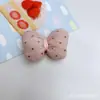 Serie de Colores Morandi Lazo Tela Relleno de Algodón Hecho a Mano Accesorios DIY Ropa Zapatillas Colgante Materiales