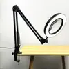 Lâmpada de Bancada com Lupa para Reparo de Soldagem, Tatuagem de Sobrancelha, Manicure, Luz de Trabalho para Proteção Ocular, Luz de Estudo e Leitura LED, Luz de Preenchimento