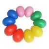 Orff Instrumento Musical de Madera para Niños de Jardín de Infancia Maracas de Madera Coloridas Juguete de Pequeñas Maracas de Yeso