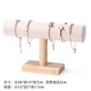 Soporte de Exhibición de Joyería de Madera Maciza al por Mayor de Fábrica para Pulseras y Brazaletes, Estante de Exhibición de Joyería para Puesto de Mercado Nocturno