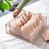 Caixa Organizadora de Roupa Íntima, Caixa Organizadora Tipo Gaveta para Roupa Íntima e Meias, Caixa Organizadora de Grande Capacidade, Caixa Organizadora Multifuncional para Guarda-Roupa de Dormitório e Casa