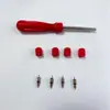 Herramienta para Válvulas de un Solo Cabezal Directa de Fábrica Juego de 9 Piezas 120 mm Mediana-larga